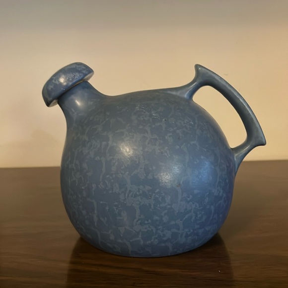George Rum Rill redwing pottery tilt jar with stopper - Picture 1 of 8